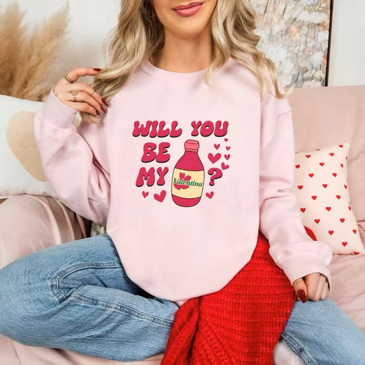 Will You Be My Valentina? Crewneck