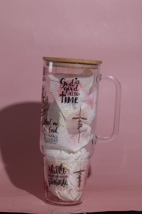 Faith Glass Tumbler 40oz