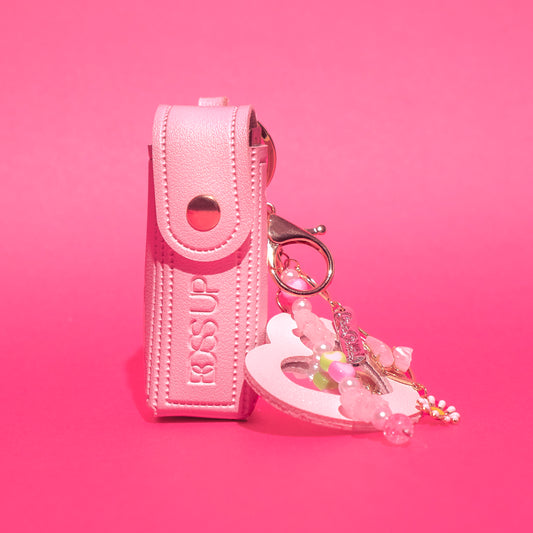 BossUp X CharCharms Lip Oil Key Chain