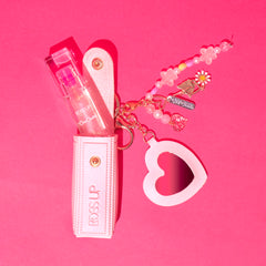 BossUp X CharCharms Lip Oil Key Chain