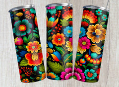 Mexican Flowers 20oz Tumbler