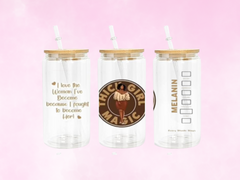 Thicc Girl Magic Clear Cup