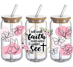 Faith Clear Cup