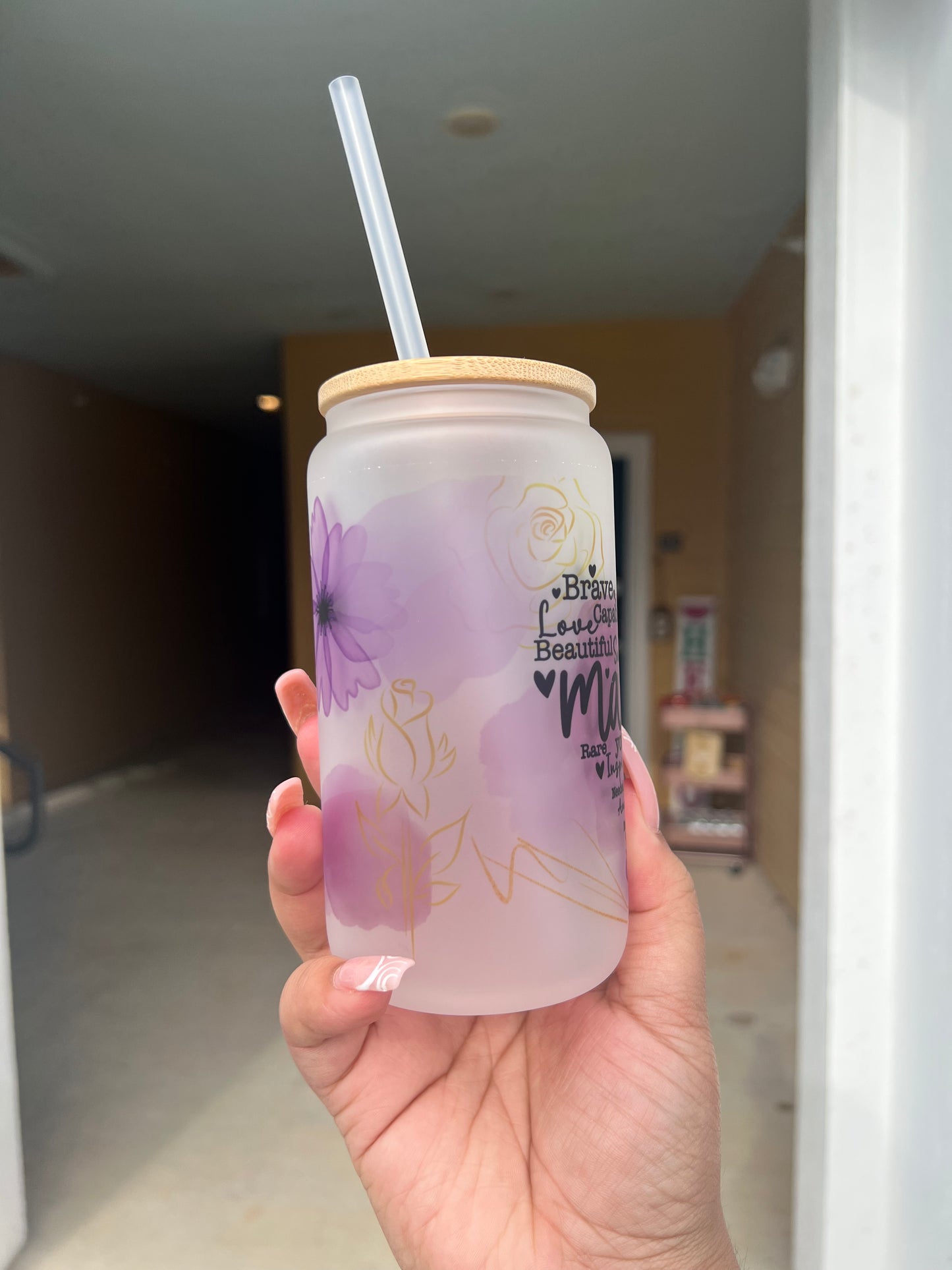 Mama you are... frosted cup