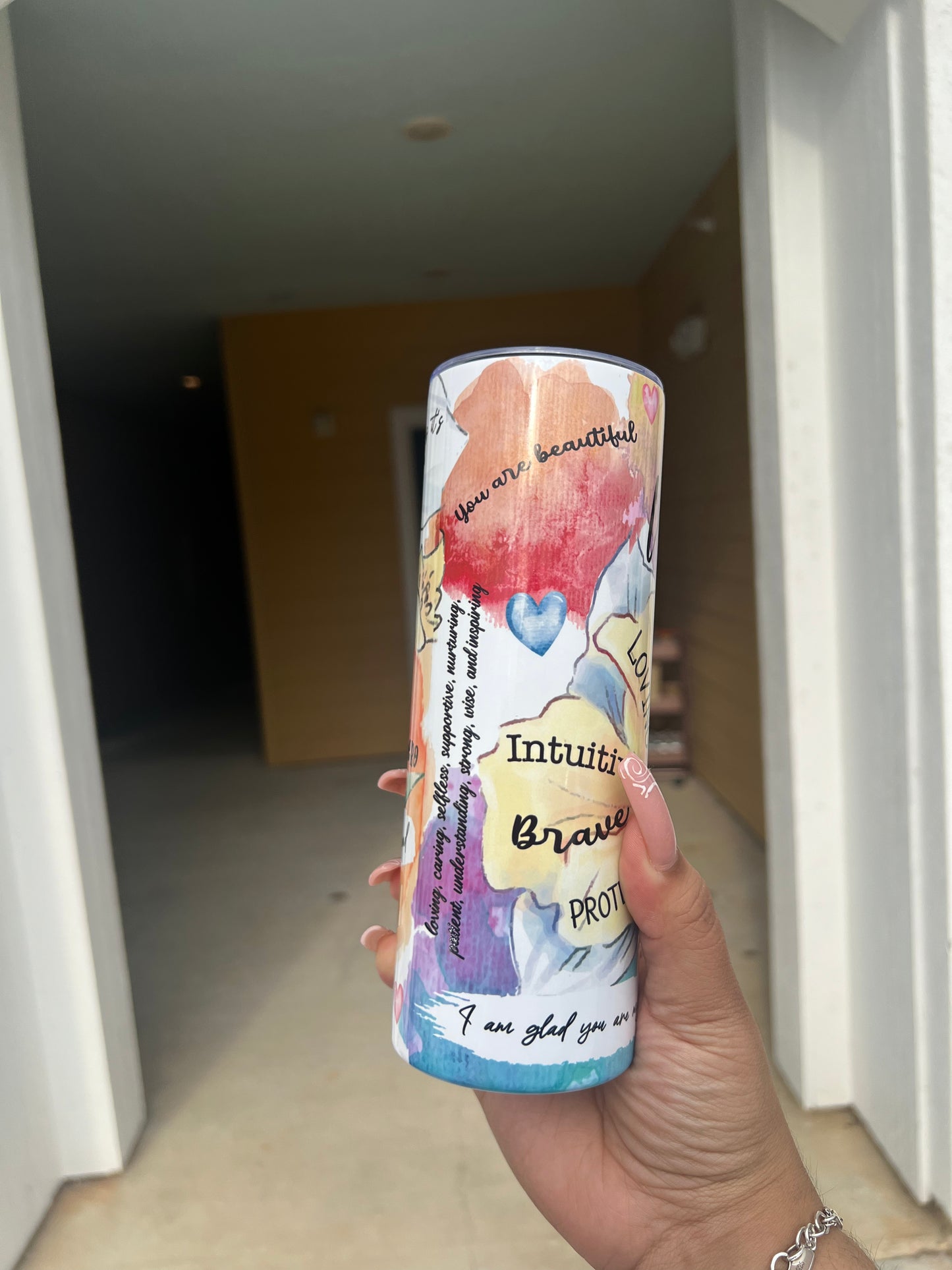 Mom Kind Words Tumbler