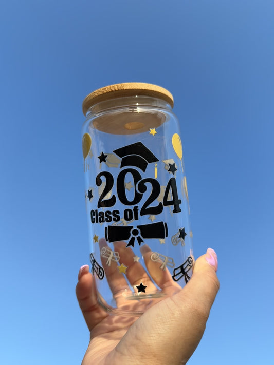 Class of 2024 Glass Cup