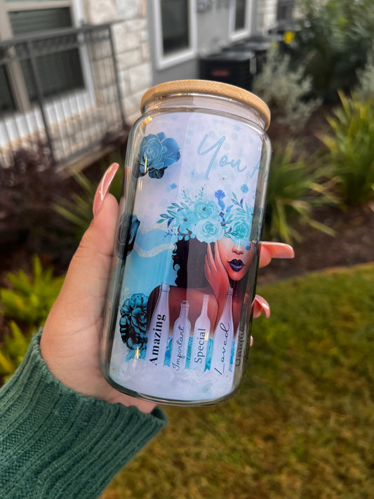 You Are Unique Clear Cup