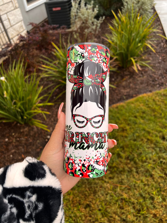 Grinchy Mama Tumbler