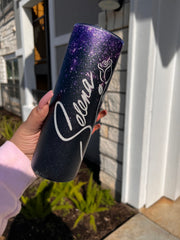 Selena Glitter Tumbler