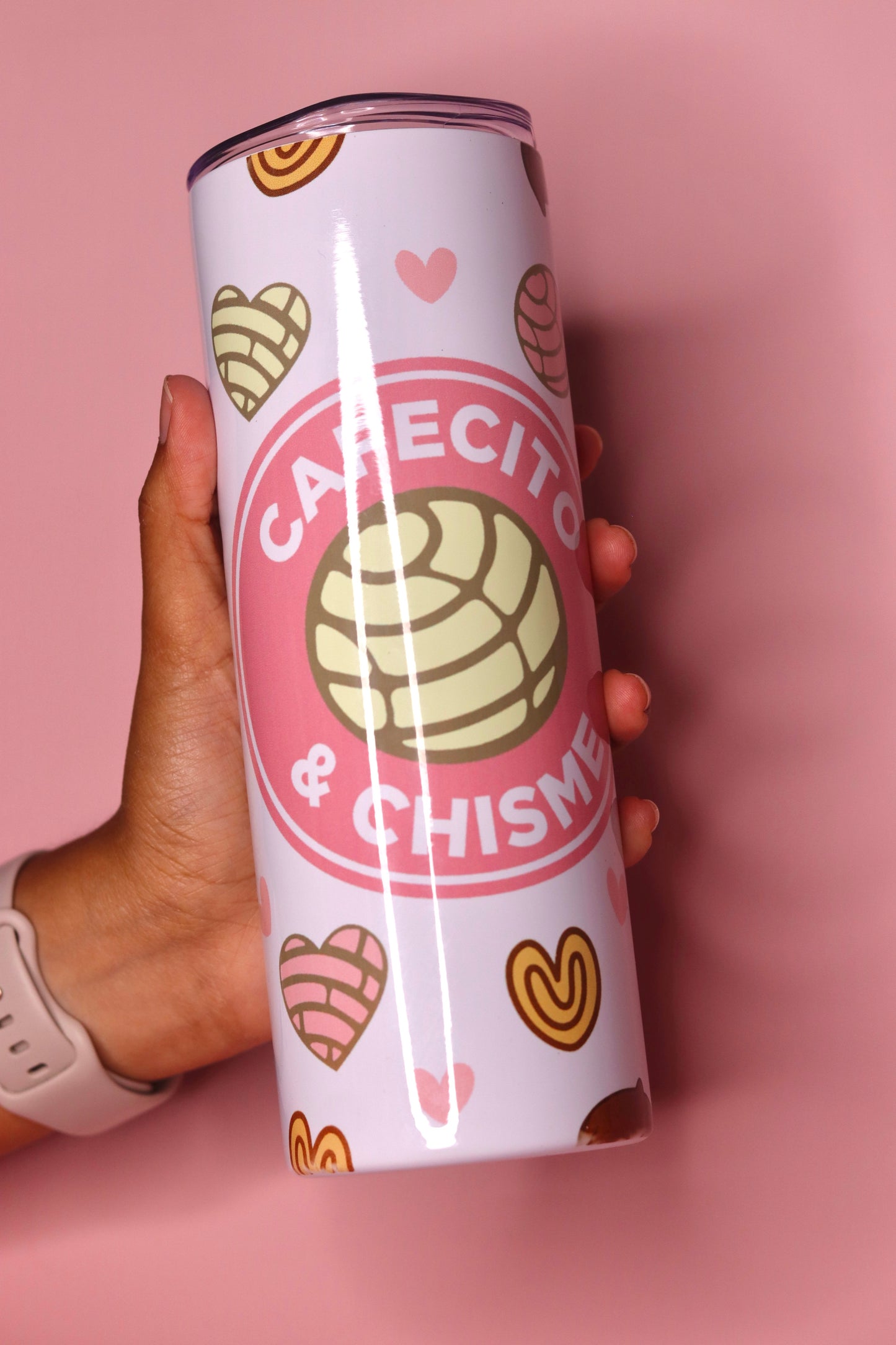 Cafecito & Chisme Tumbler