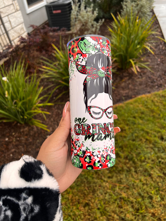 Grinchy Mama Tumbler