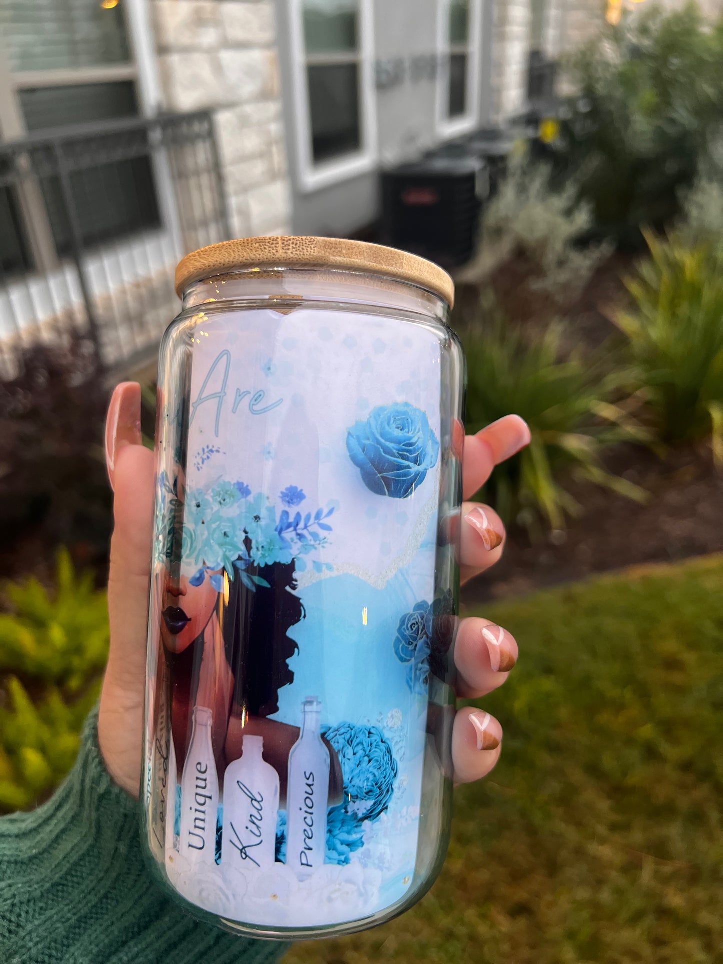 You Are Unique Clear Cup