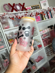 No Pain, No Gain Frosted Cup