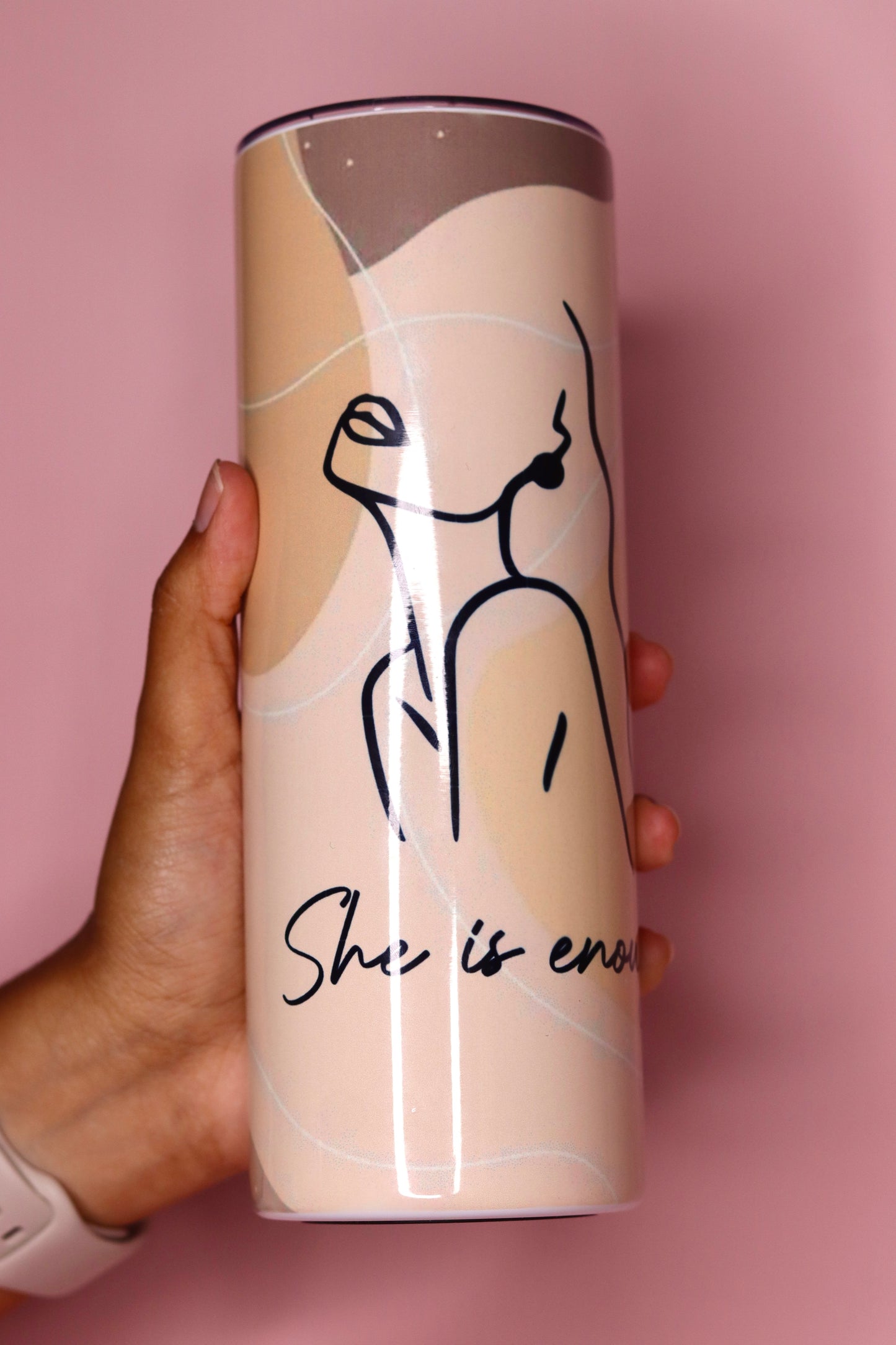 She is Enough Tumbler