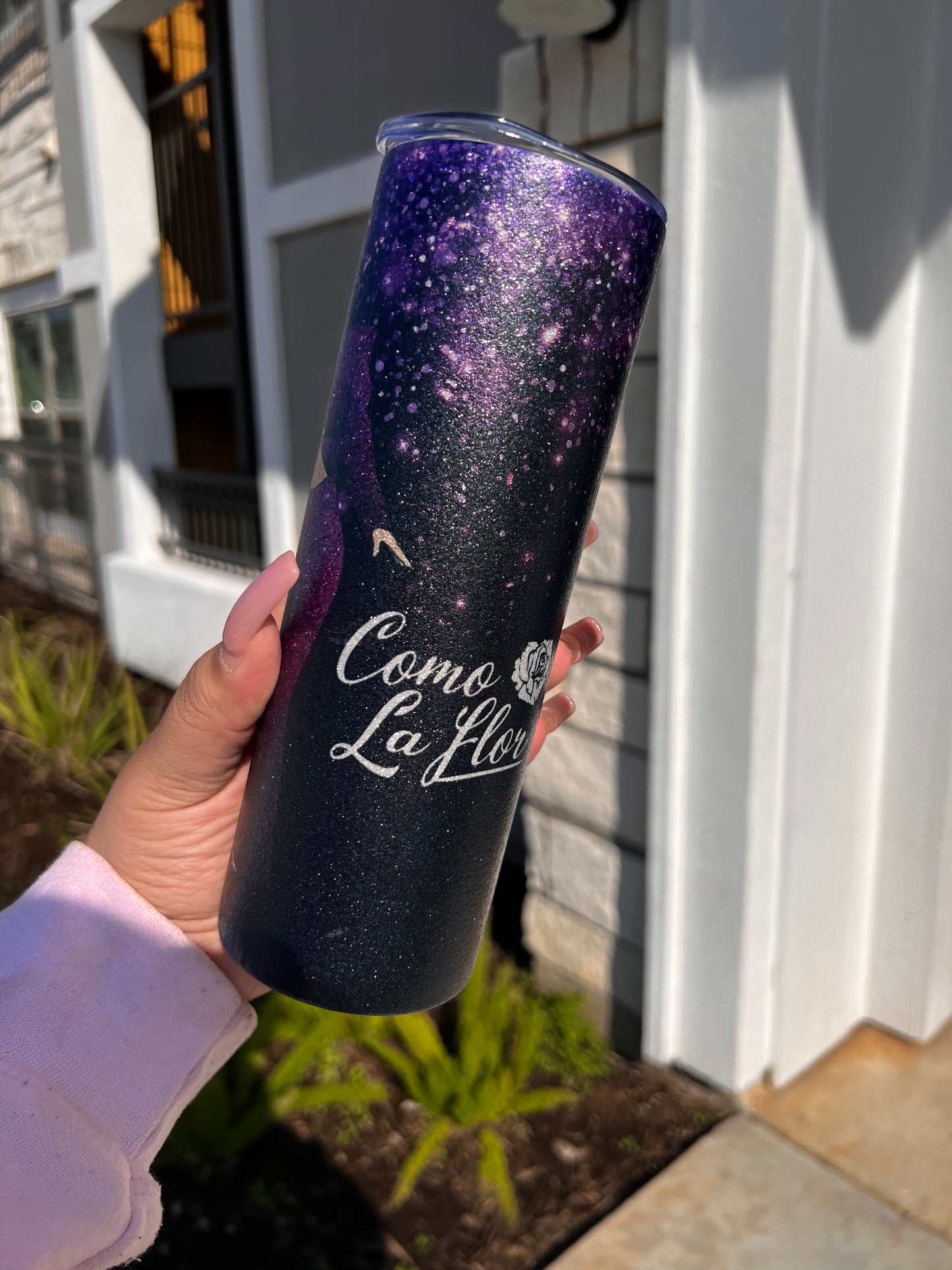 Selena Glitter Tumbler