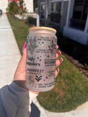 Daily Reminders Frosted Cup