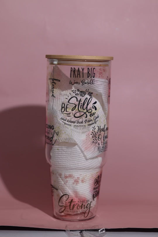 Faith Glass Tumbler 40oz