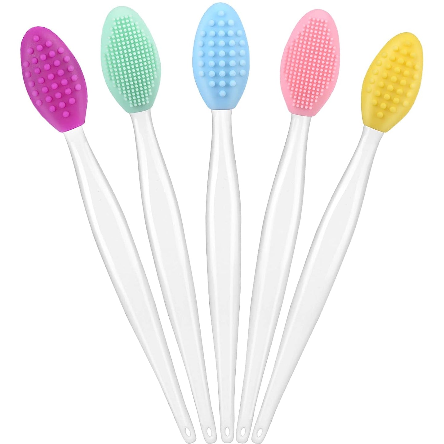 Lip scrubber brush
