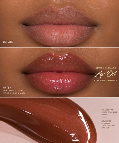 [LIMITED EDITION] Brown Color Changing Lip Oil