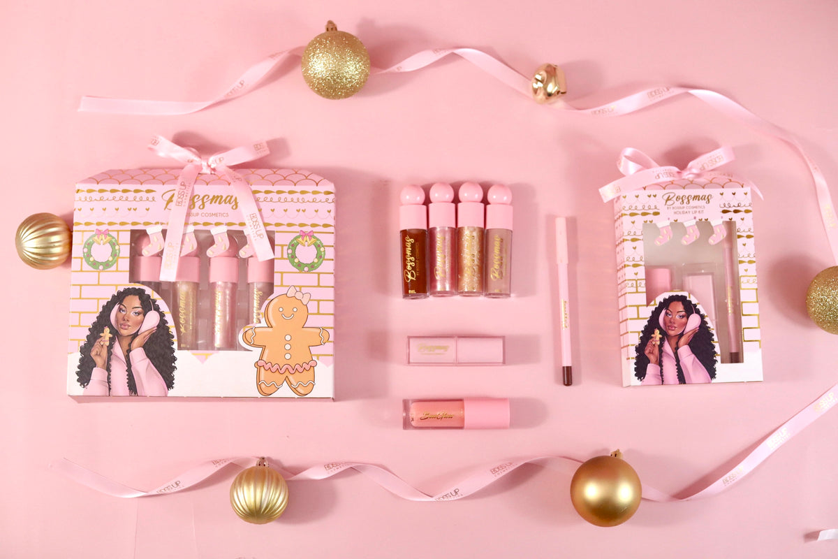 Bossmas : Full Collection- Lipgloss Bundle & Holiday Lip Kit