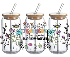 Teacher Plant Seeds Clear Cup