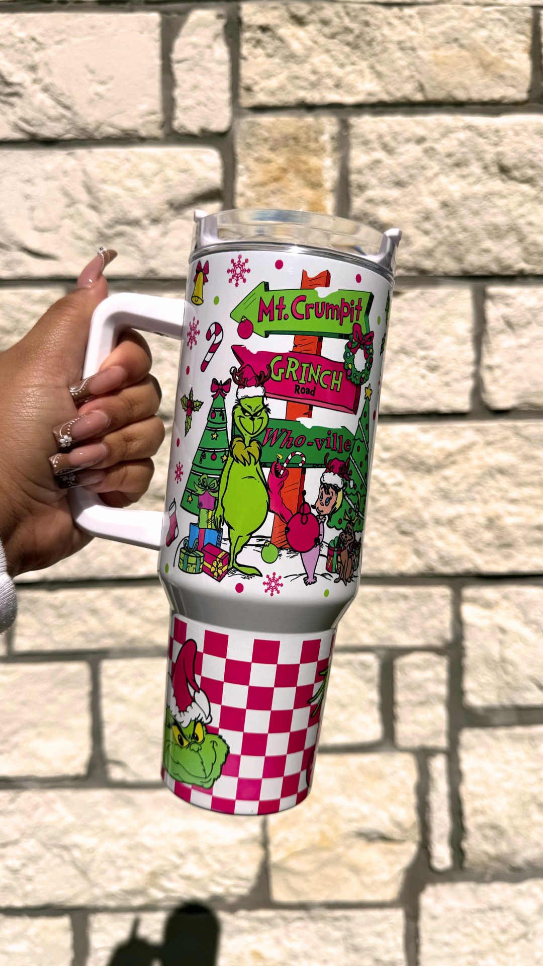 Grinch 40 oz Tumbler