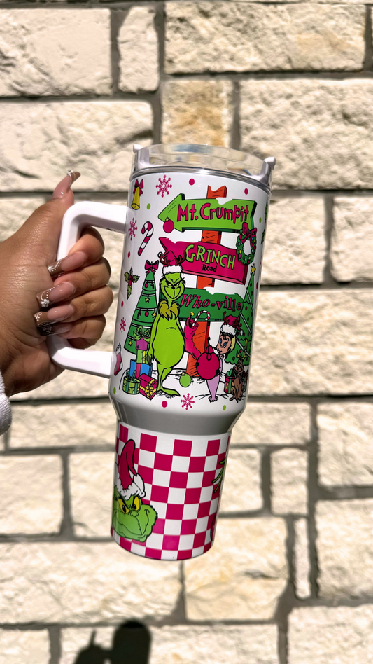 Grinch 40 oz Tumbler