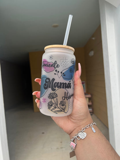 Mama spanish frosted cup