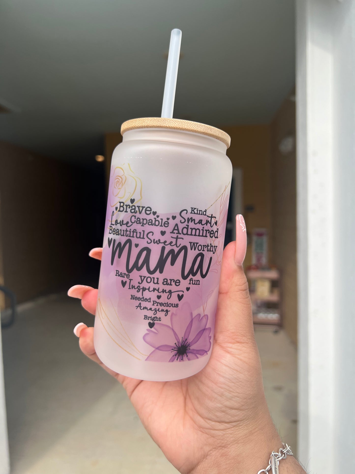 Mama you are... frosted cup