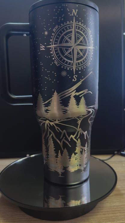 Laser Egraved Tumblers 20oz, 30oz, 40oz