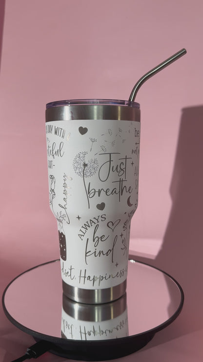 Laser Egraved Tumblers 20oz, 30oz, 40oz