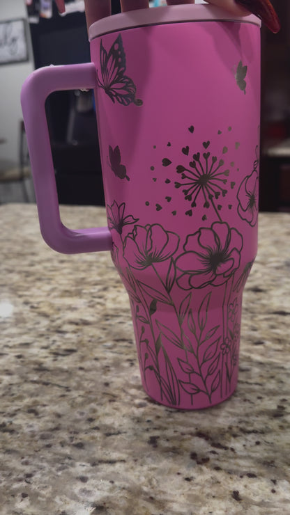 Laser Egraved Tumblers 20oz, 30oz, 40oz