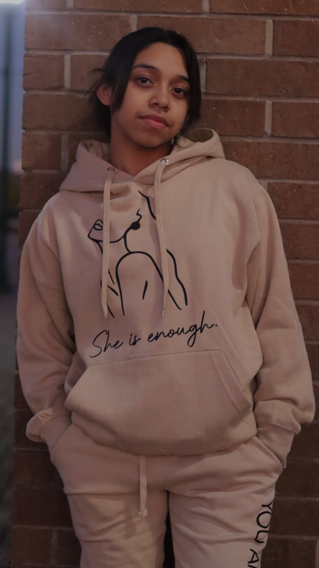 She is Enough Hoodie