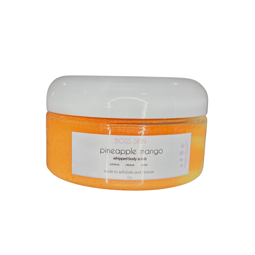 Pineapple-Mango body scrub