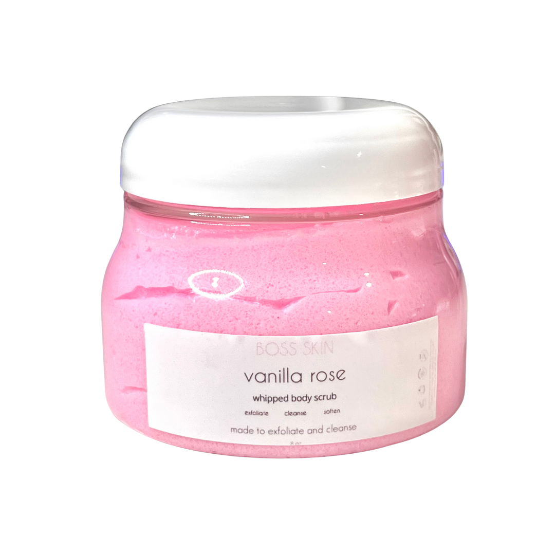 Vanilla Rose Whipped Body Scrub