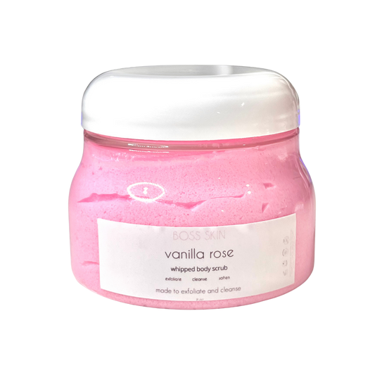 Vanilla Rose Whipped Body Scrub