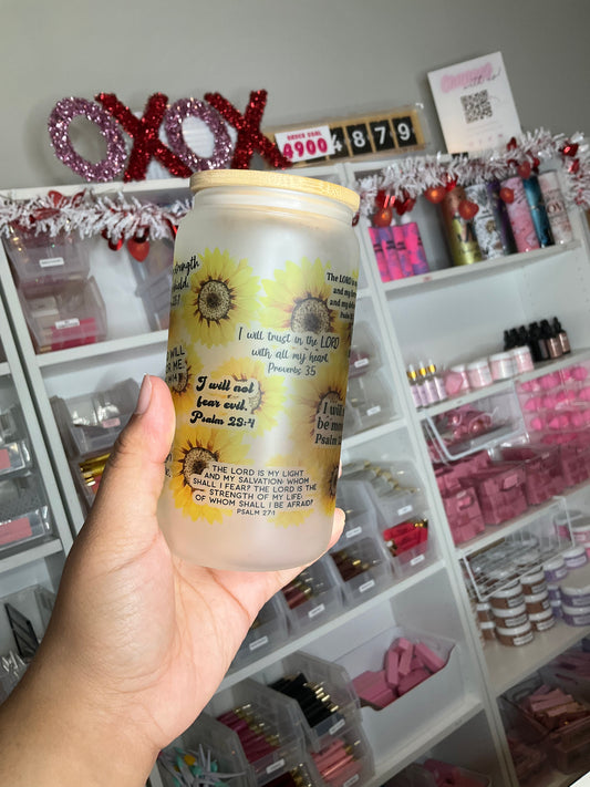 Sunflower Prayer Cup