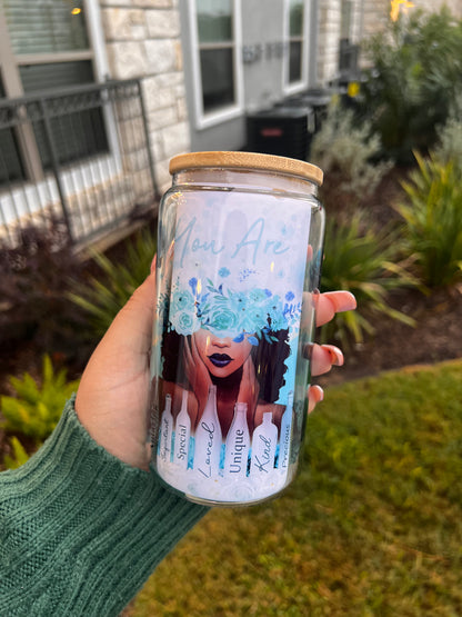 You Are Unique Clear Cup