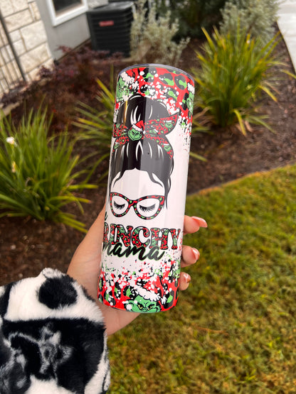 Grinchy Mama Tumbler