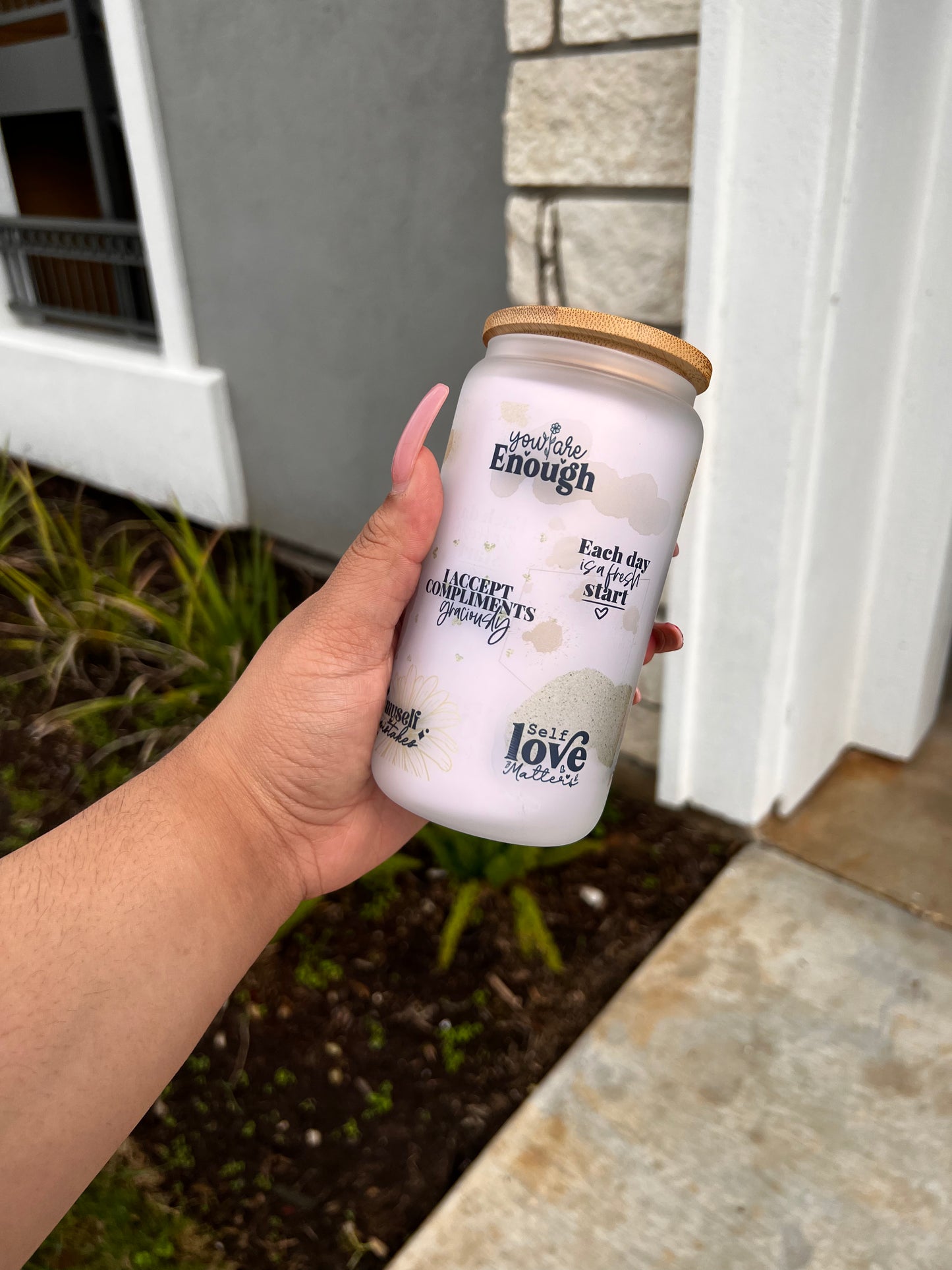 She is Me Frosted Cup