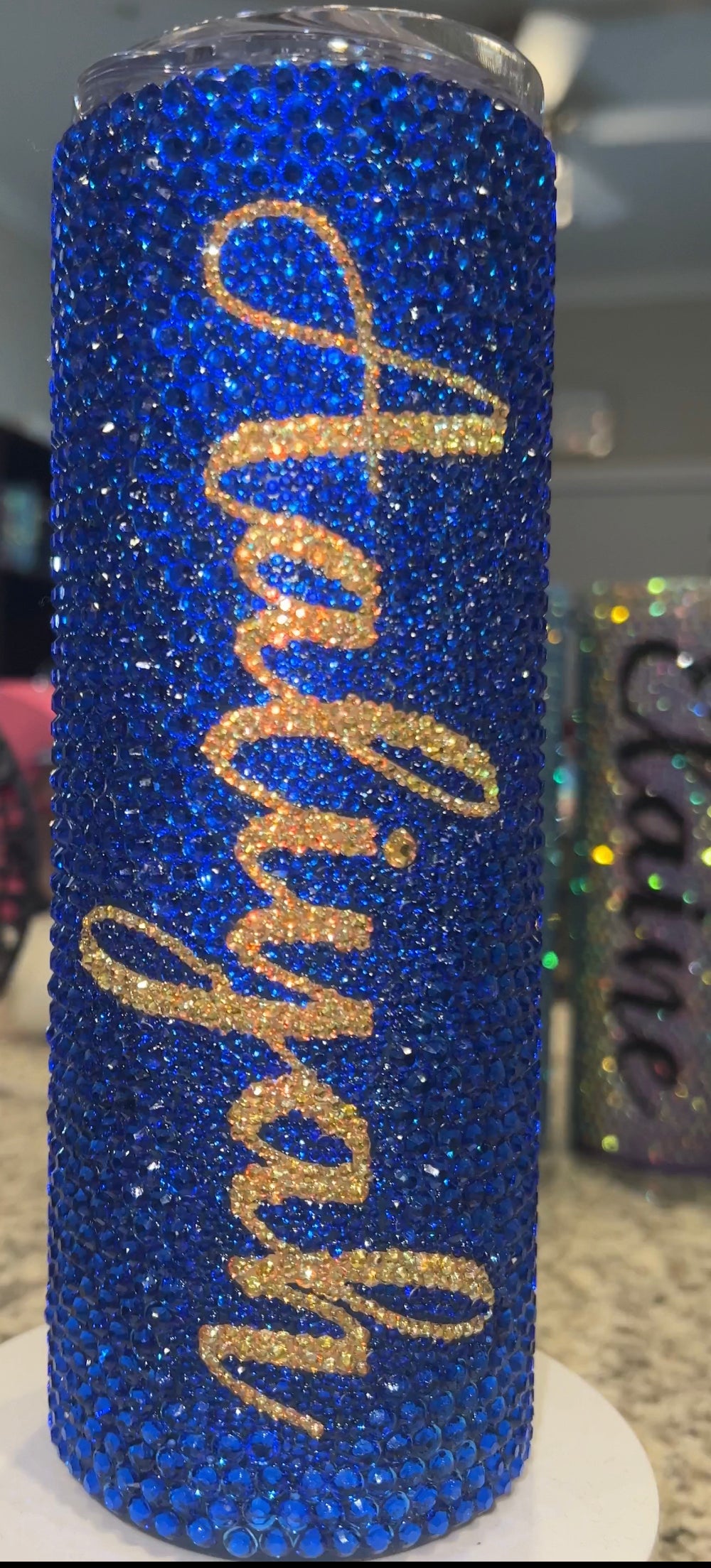 Custom Bling Tumbler