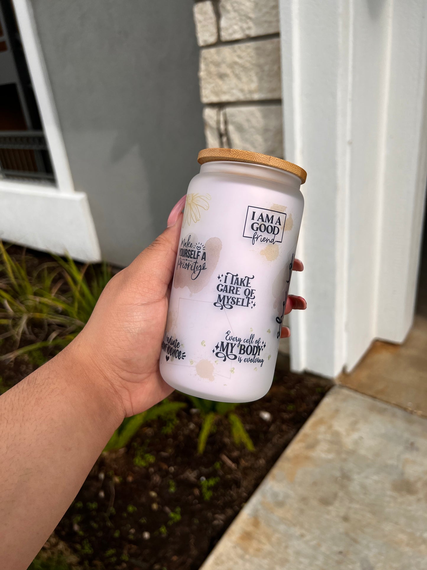 She is Me Frosted Cup