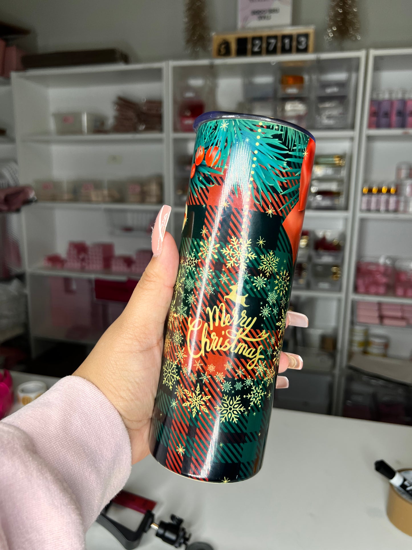 Merry Christmas Tumbler