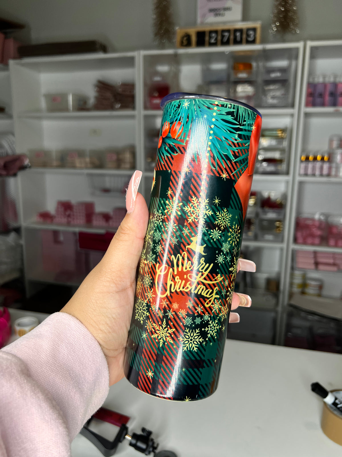 Merry Christmas Tumbler