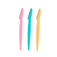 Face and eyebrow razor